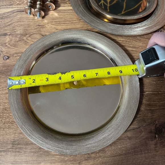 Elegant Rose Gold Deco Tiered Tray - Picture 8 of 10